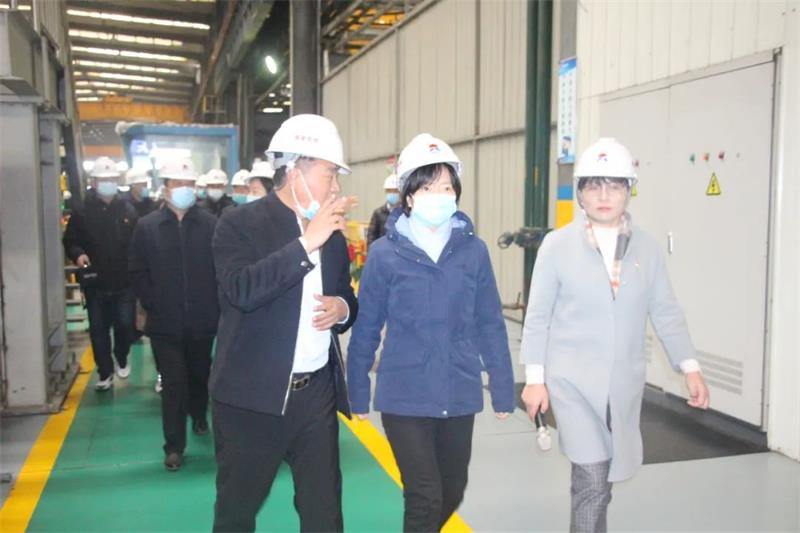 鞏義市“兩新”黨建觀摩團到明泰鋁業觀摩指導黨建工作